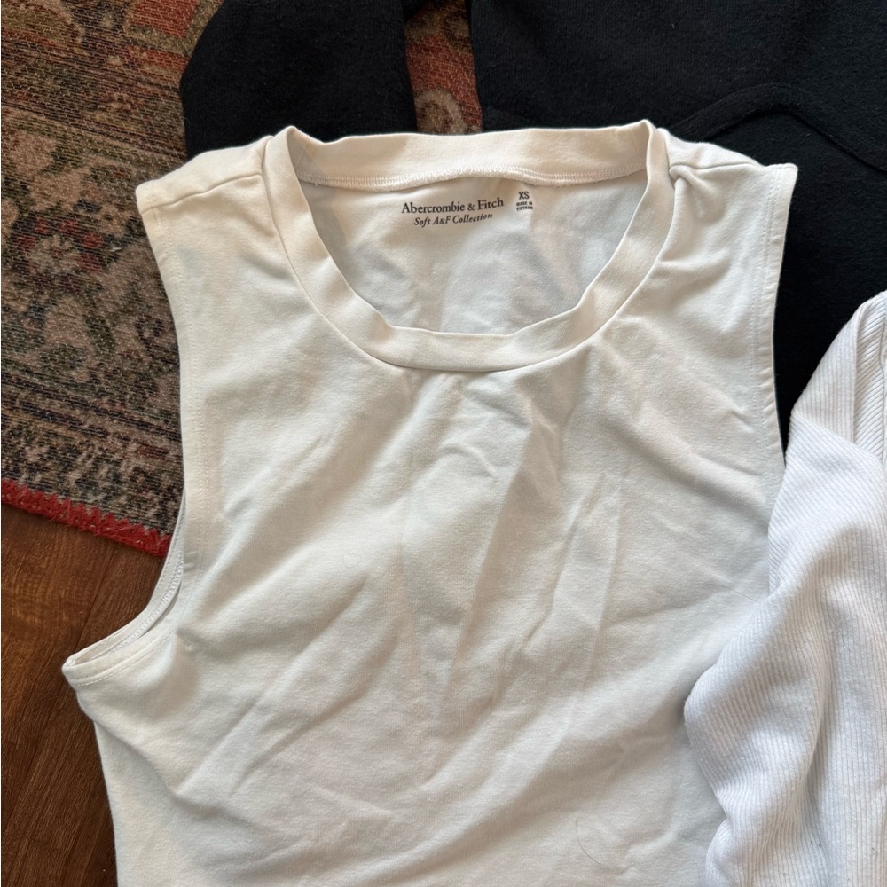 BUNDLE! - Abercrombie Assorted Basics Tops - image 2